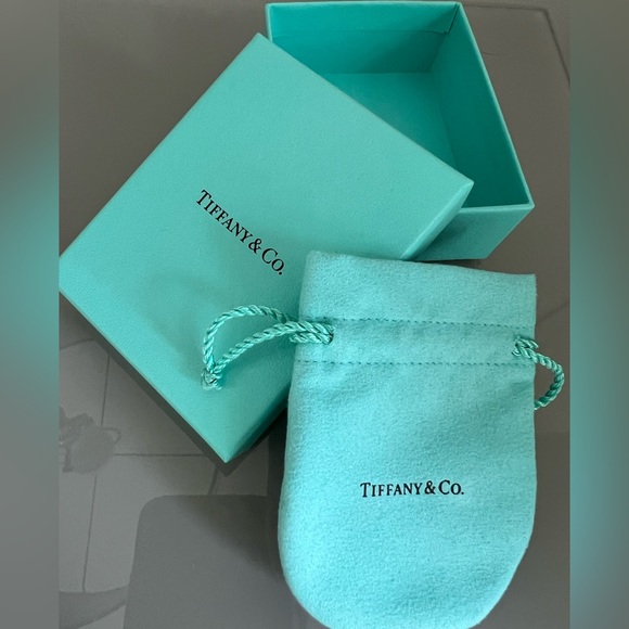 Tiffany & Co. Brand new box and jewelry pouch - Picture 1 of 1